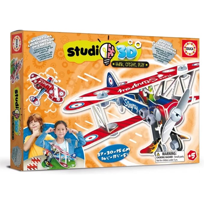 3d vliegtuig spellen Educa Construcción Studio