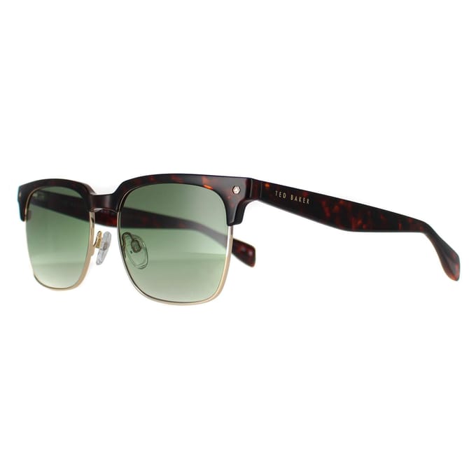 Ted Baker TB1681 Floyd 133 donker demi groen gradiÃ«nt zonnebril