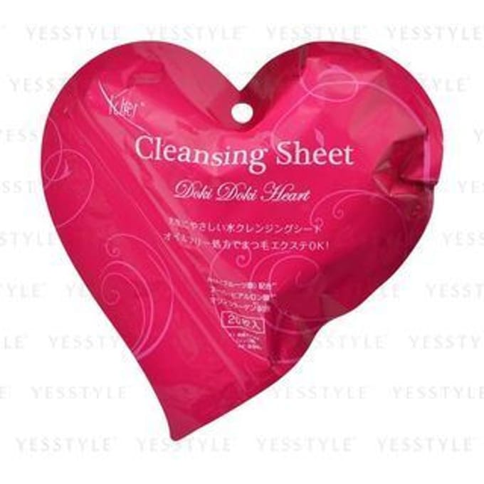 l'cher - Doki Doki Heart Cleansing Sheet Oil-Free Type 20 pcs