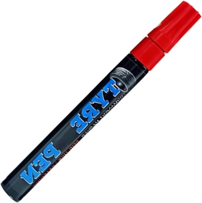 Banden Verf Pen - Tire Marker Pen - Voertuigen Personaliseren - Snel Droog Permanent
