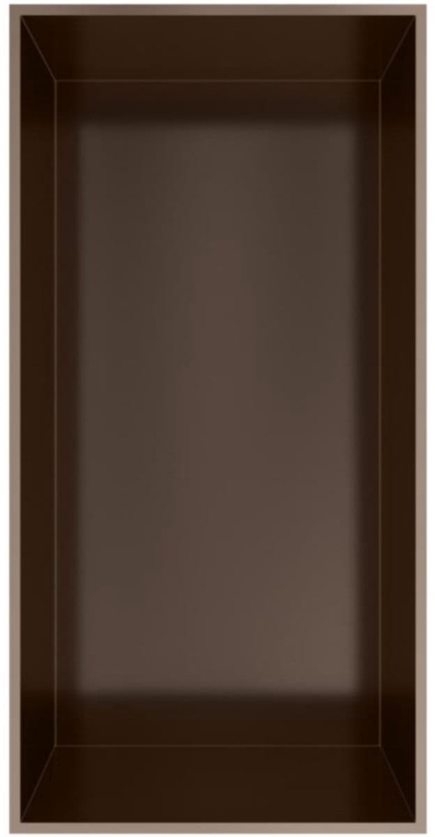 Hotbath &More Inbouwnis - 30 x 15 x 10 cm - Frameless - Tuscan Bronze