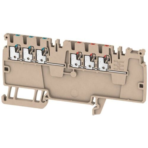 Weidmüller 1988280000 Doorgangsklem 3.1 mm Spanveer Grijs 50 stuk(s)