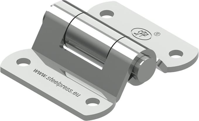 ProPlus Vlinderscharnier - Gegalvaniseerd staal - 73 x 61 mm - Ø 6.5 mm gatmaat