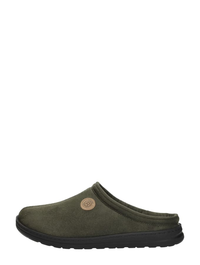 Rohde Heren Pantoffel Muil - 7141-61 Olijfgroen - Maat 42