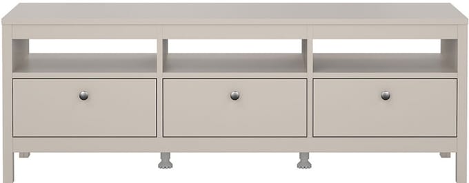 Madrid TV-meubel 3 lades cashmere.