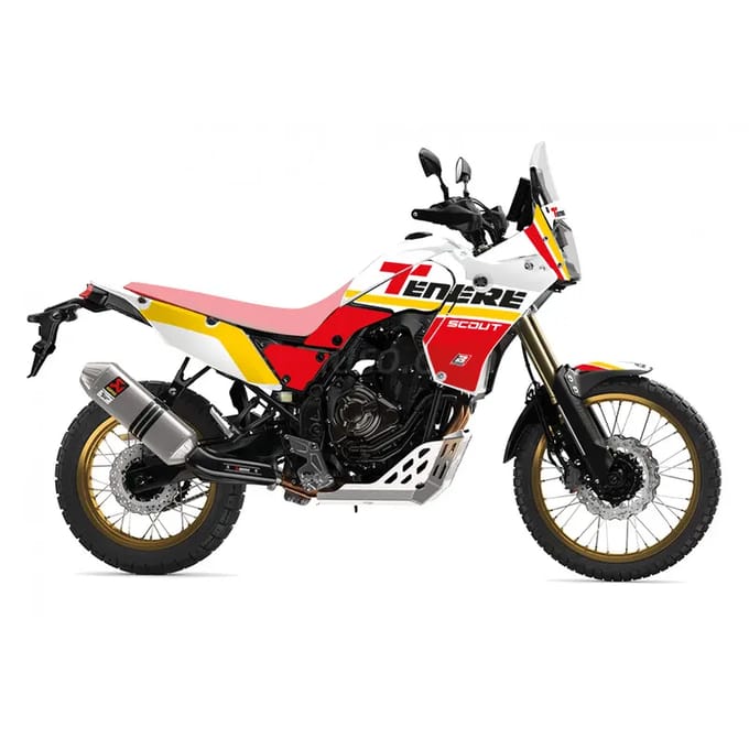 Motorfiets decoratie kit Blackbird Racing Rally Ride Yamaha