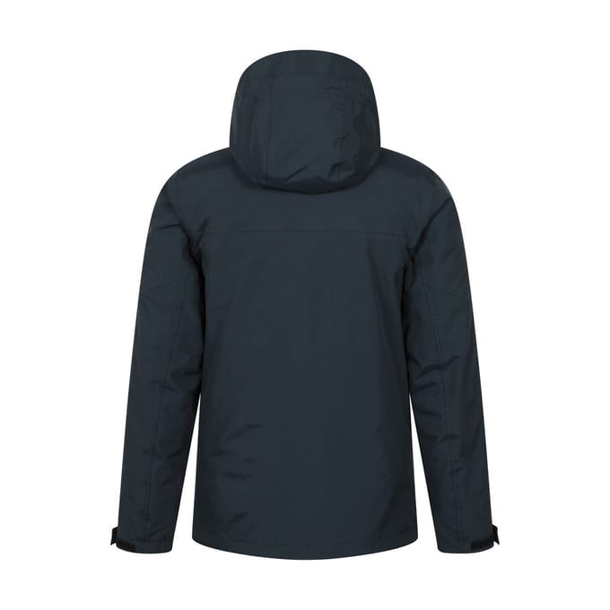 Mountain Warehouse Heren Maple 3 in 1 Waterdichte Jas (Marine)