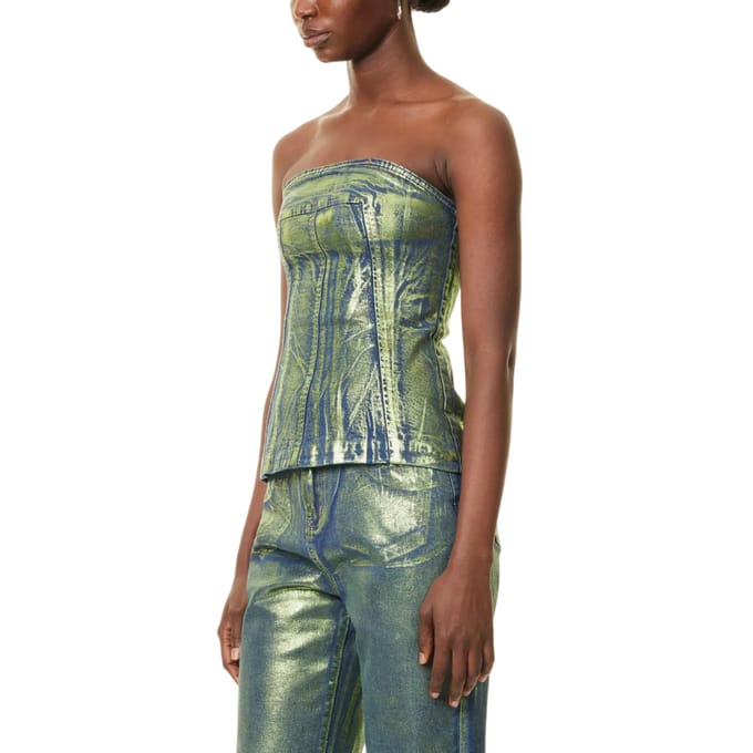 AmyLynn Dames/Dames Slim Tube Top (Groen)