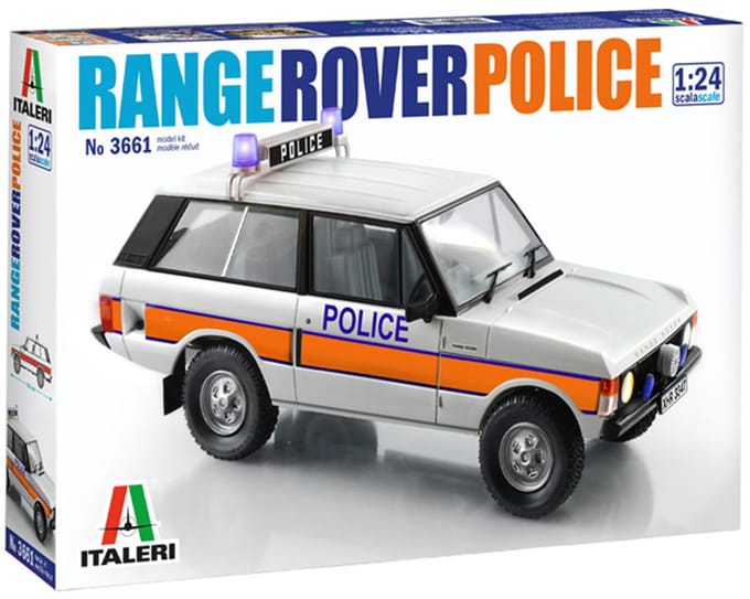 Italeri Modelbouwpakket Auto - 3661 Range Rover Police Plastic - 1:24 - Modelbouw