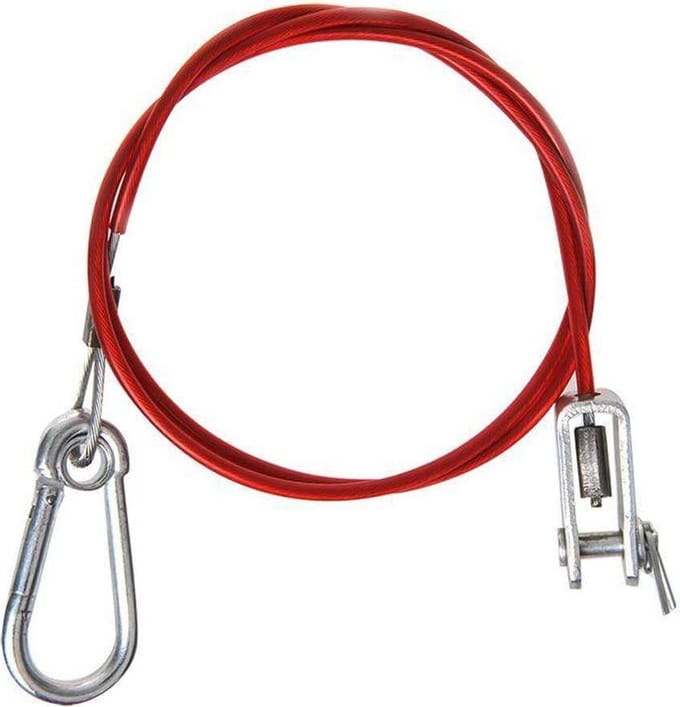 Tip-it - Breekkabel met gaffel - Breekkabel aanhanger - 1 meter - Rood