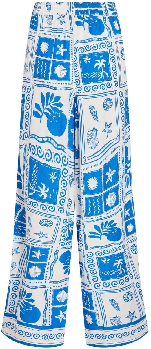 VILA - VIJOSIA SCA HW WIDE PANTS - Dames - Leggings