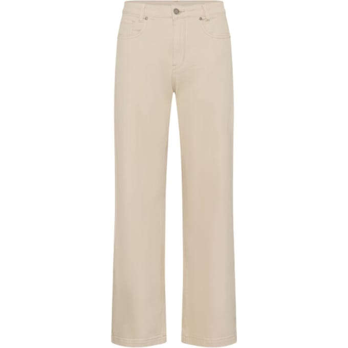 My Essential Wardrobe Louismw Jeans Ecru 10704619