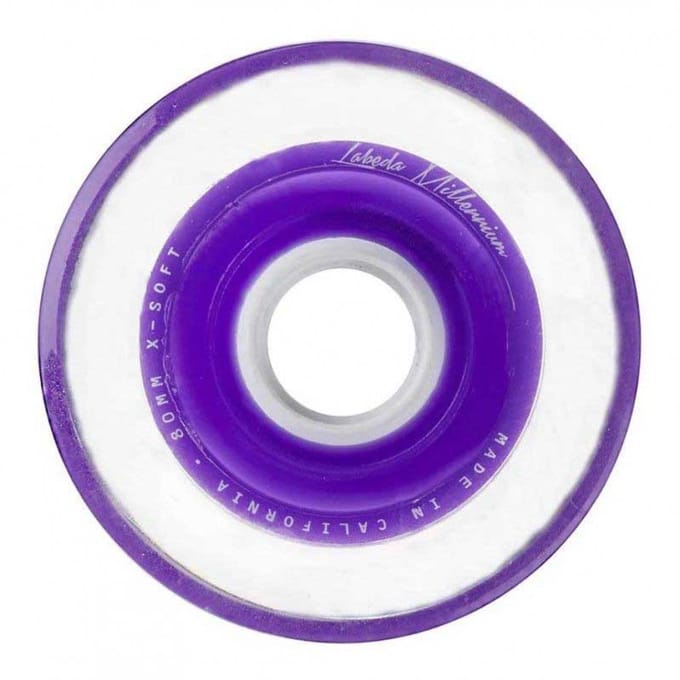 Labeda Millenium X-soft Schaatswielen 1 Eenheid Zilver 80 mm
