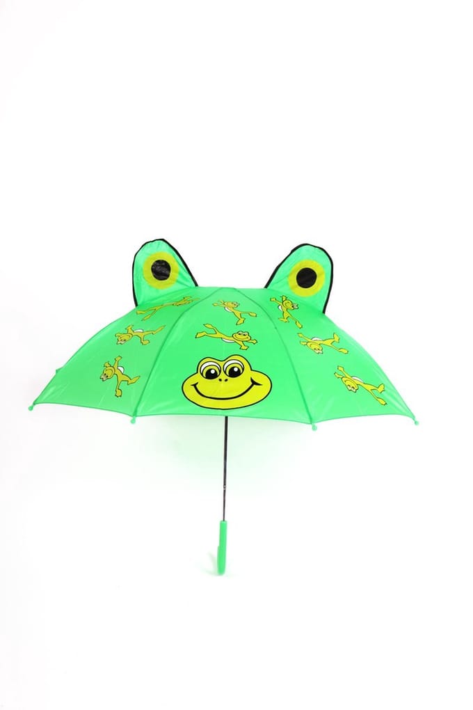 Finnacle - Kinder-Paraplu voor Avonturen: Ø75 cm - Kikker