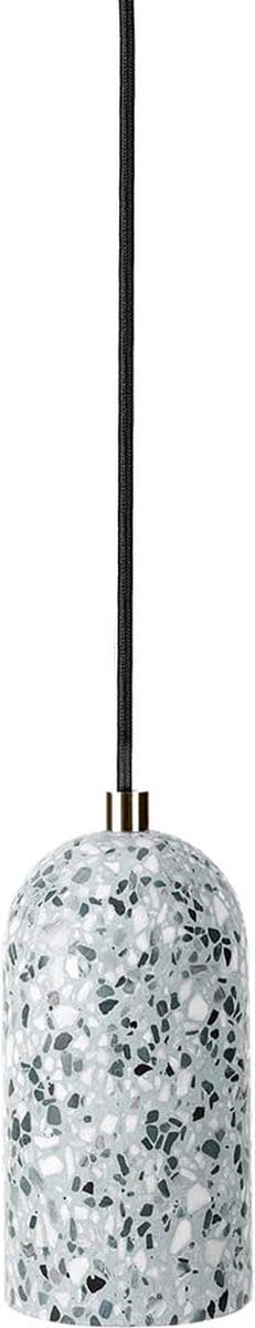 XLBoom Terrazzo U Lamp - Blauw - 9,5 × 9,5 × 20 cm