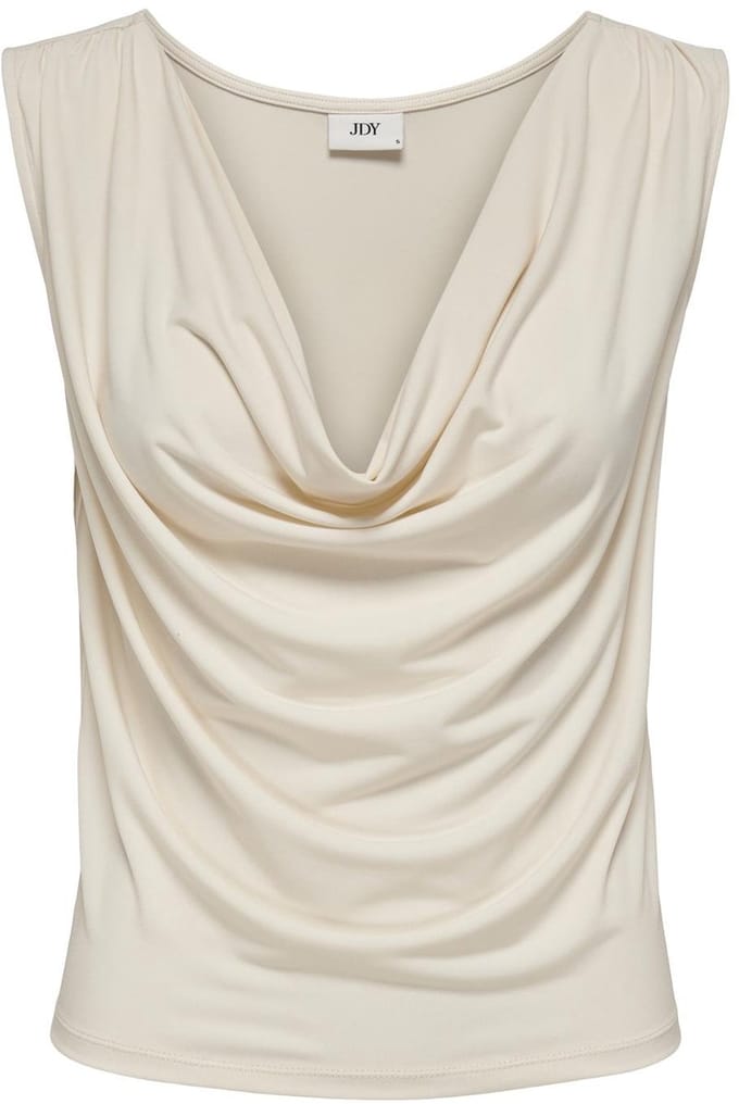 JDY - JDYMISTY S/L 2-WAY WATERFALL TOP JRS - Dames - Blouses