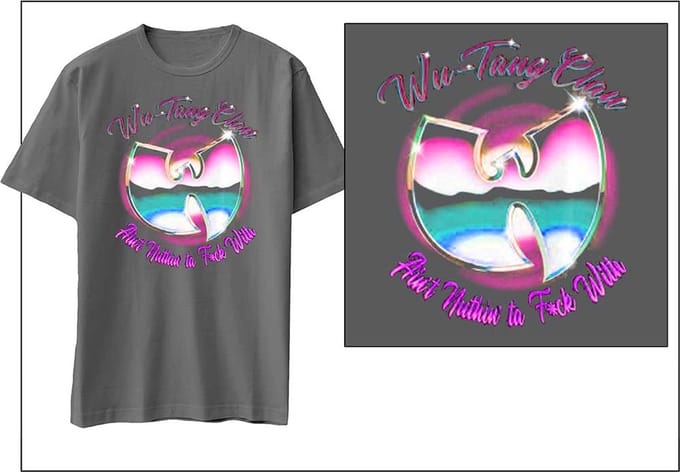 WuTang Clan - Aint't Nuthing Ta F' Wit Heren T-shirt - M - Zwart