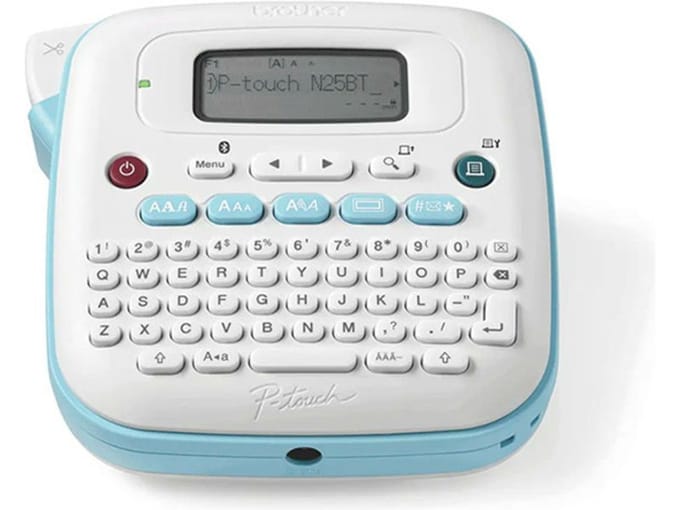 Labelprinter Brother P-touch Btag PT-N25BT desktop qwerty 12mm wit