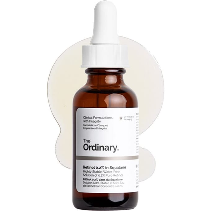 The Ordinary Rétinol 0,2% dans le Squalane Sérum Anti-Rides et Renouvellement Cutané pour Débutants 30ml white