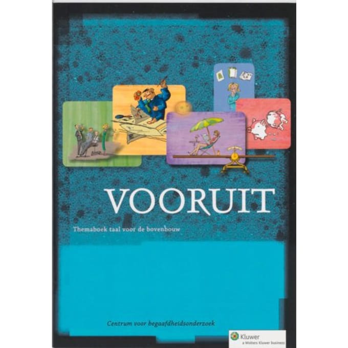 Vooruit / Themaboek Taal Voor De Bovenbouw - Vooruit