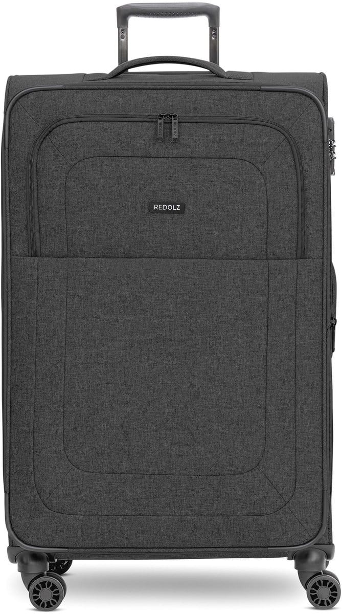 REDOLZ trolley Essentials 12 Trolley Black donkergrijs 79cm