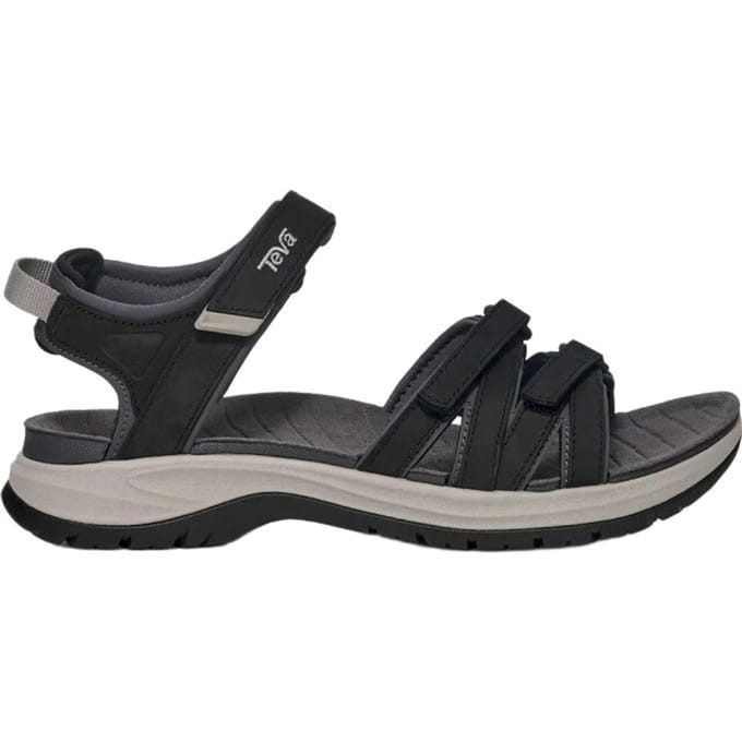 Teva Tirra Sport Leather - dames sandaal - Zwart - maat 37 (EU) 4 (UK)