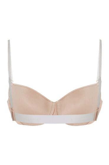 Hunkemöller Voorgevormde beugel bh Transparent Back Beige
