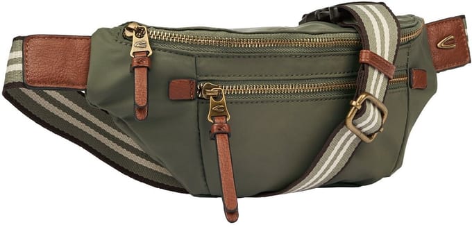 camel active Gordeltas Bari Belt Bag Khaki Olijfgroen