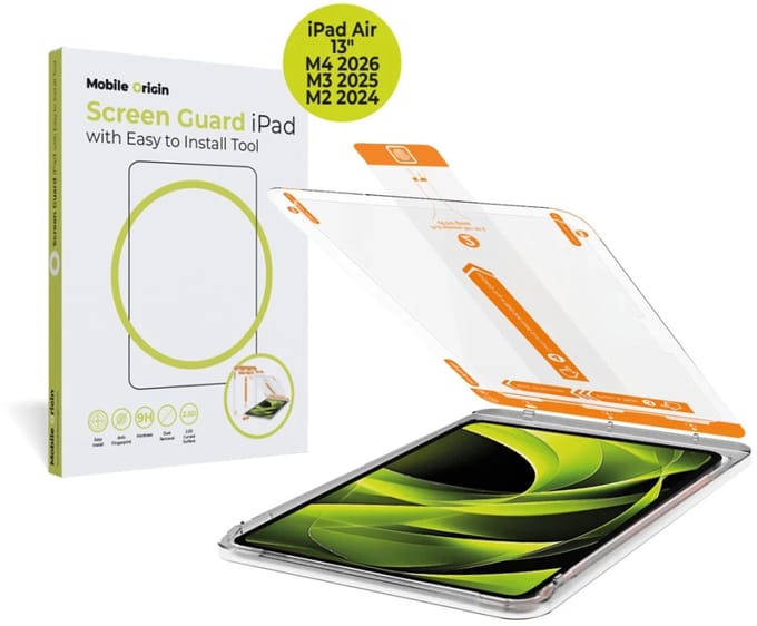 Mobile Origin Screen Guard - iPad Air 13" (M4 - 2026/M3 - 2025/M2 - 2024)