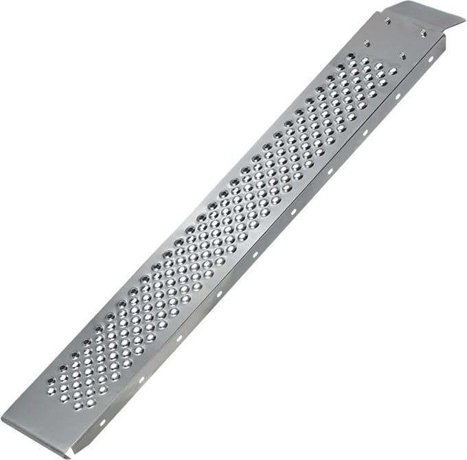 ProPlus Stalen oprijplaat - anti-slip - 150 x 22,5 cm - draagvermogen 200 kg