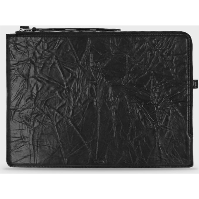 Black Crinkle Laptop Case 14"