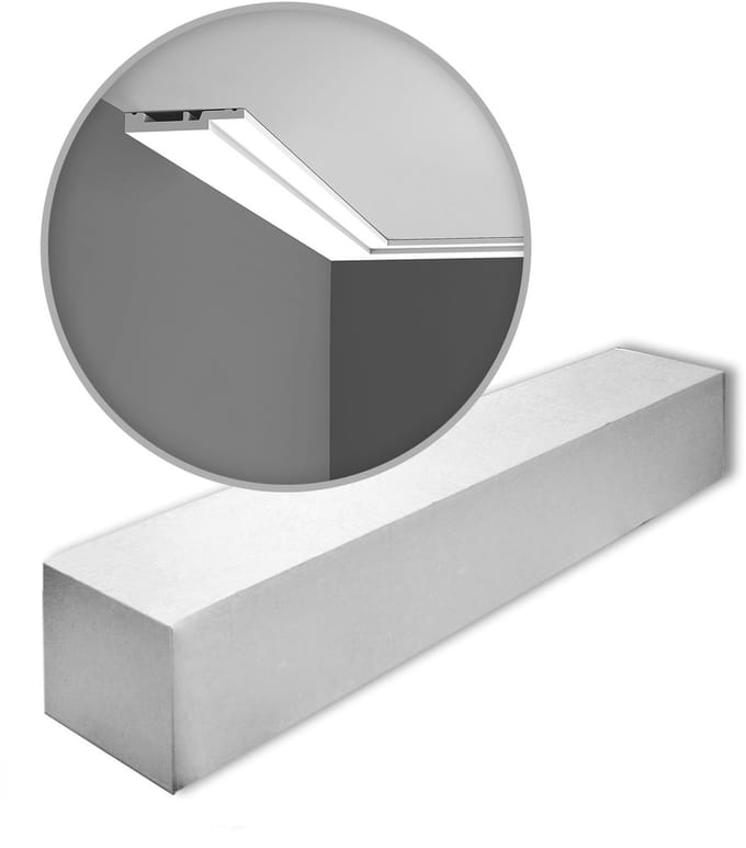 Orac Decor SX187-box MODERN HIGH LINE 1 doos 34 stukken Plint 68 m