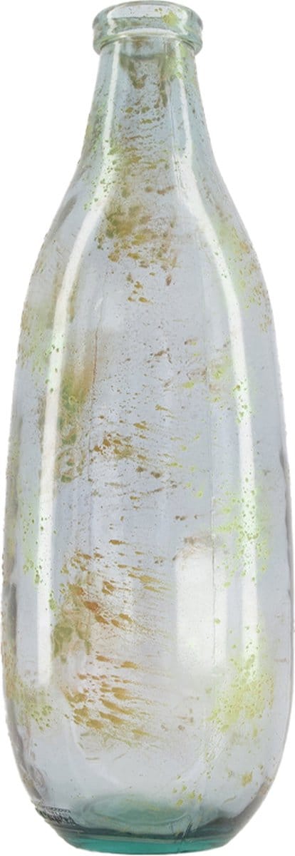 Dijk Natural Collections-Vaas gerecycled glas-Grijs-15x40