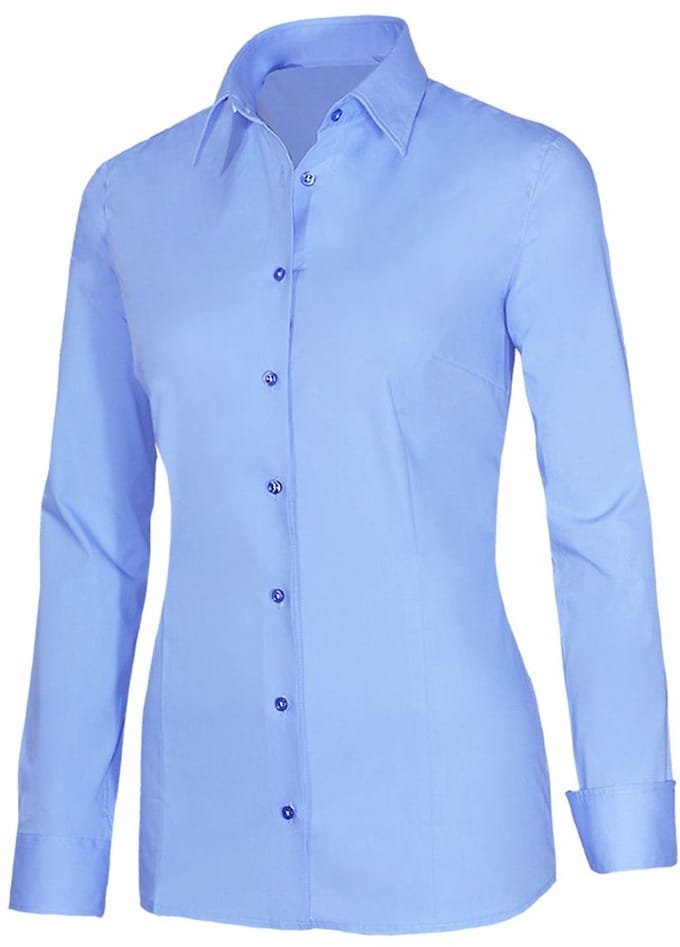 Giovanni Capraro Damesblouse 29336 | Lichtblauw | maat 50