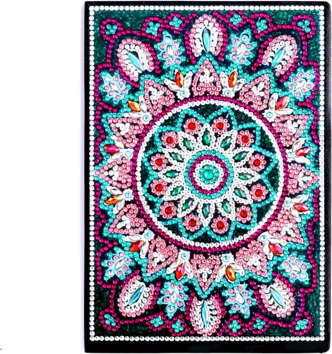 Notitieboekje - HM018 - Mandala - Diamond painting - compleet pakket - diamond painting by Wietske