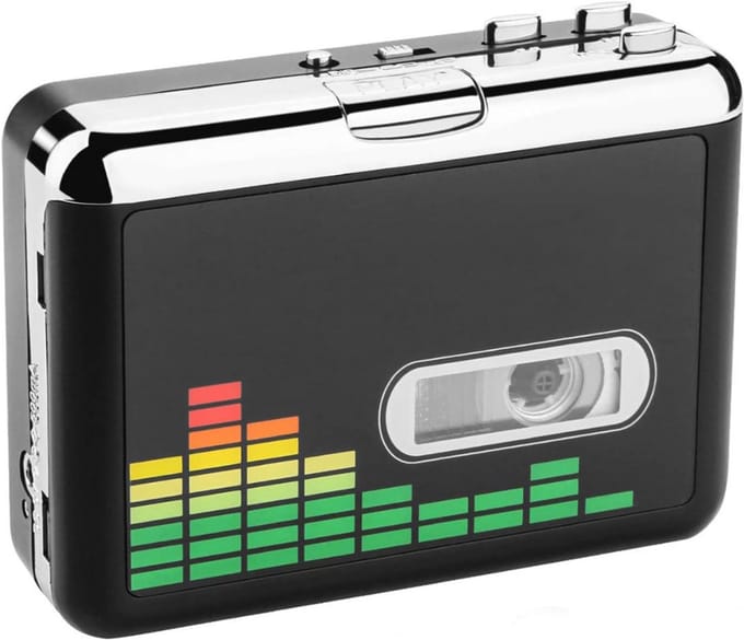 Cassette Speler - Walkman - Zwart