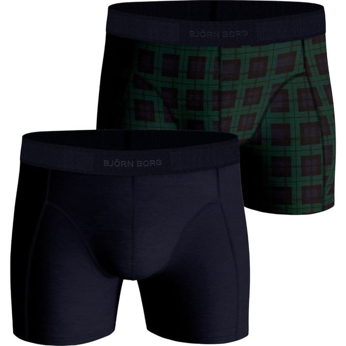 Björn Borg - Heren Onderbroeken 2-Pack Core Boxers - Multi - Maat S