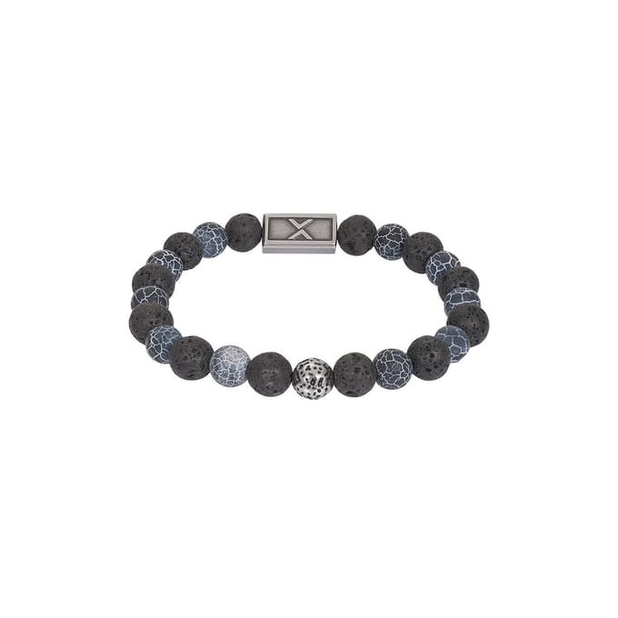 iXXXi Men-Abel-Zilverkleurig-Heren Armband