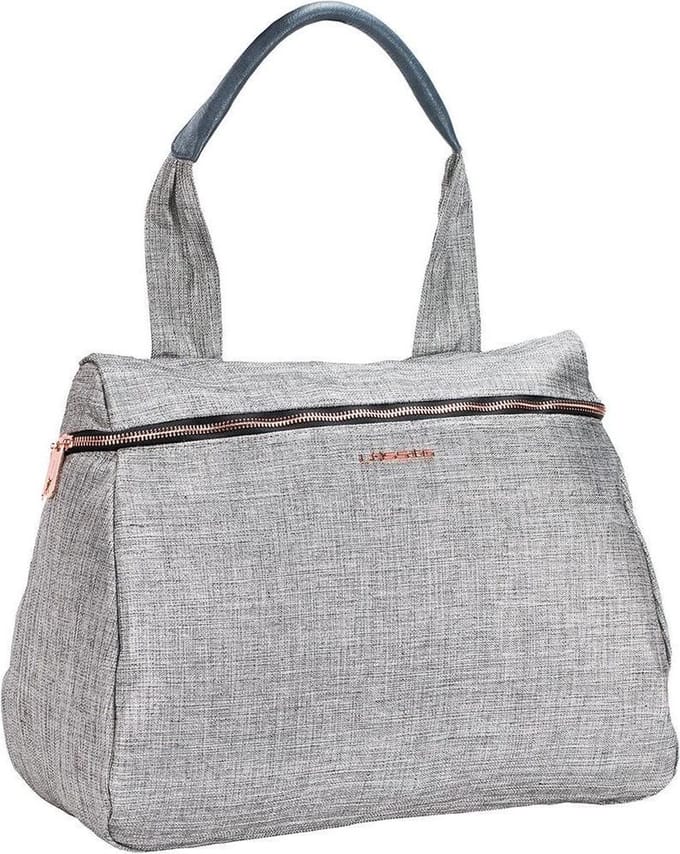 Lässig luiertas rugzak Glam Rosie Shoulder Bag Anthracite Glitter grijs