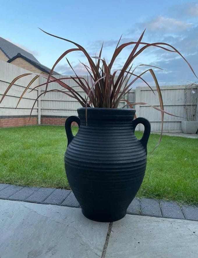 35L zwarte plantenbak - Prestige Athene