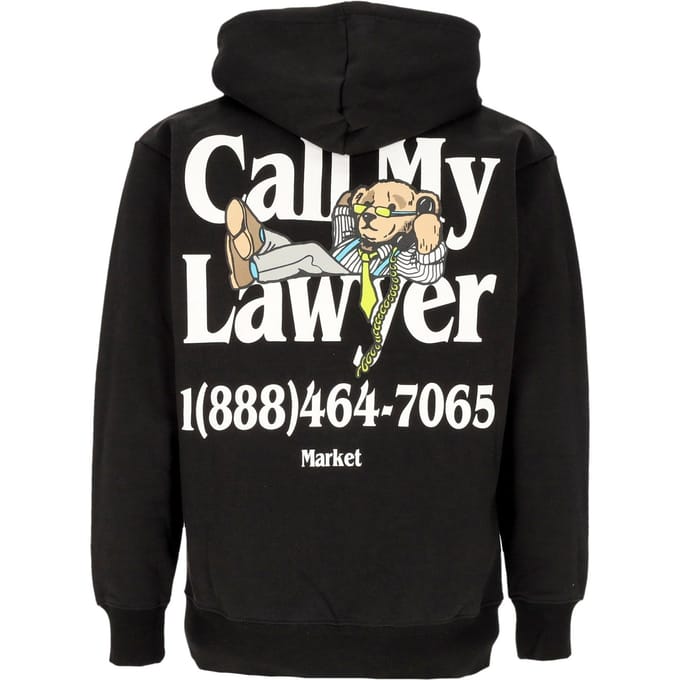 Better Call Bear Hoodie Zwarte herenhoodie