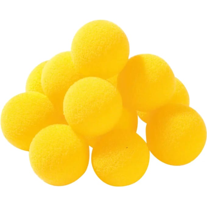 Foam Tafeltennisballen 12 stuks