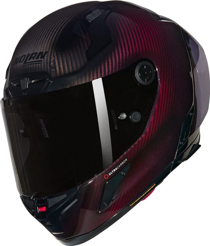 Nolan X-804 RS Liquido 326 Liquid Rood Glossy Integraalhelm - Maat L - Helm
