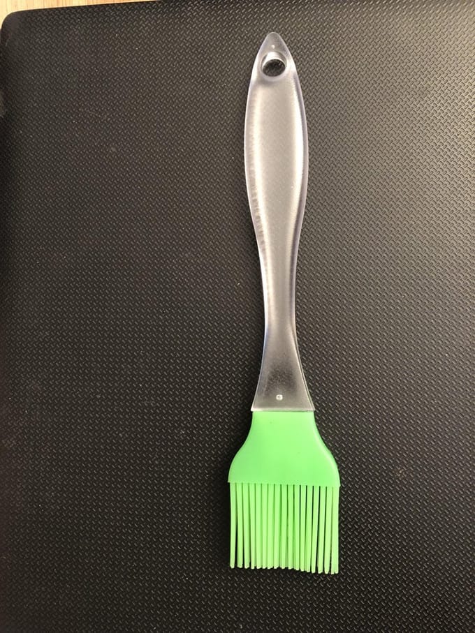 Siliconen bakkwast groen