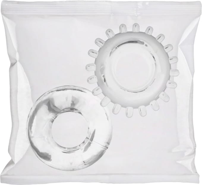 Doc Johnson 3700-69-BU - 2 Pack C-Ring Set - *Bulk Refill* (50 PCS)