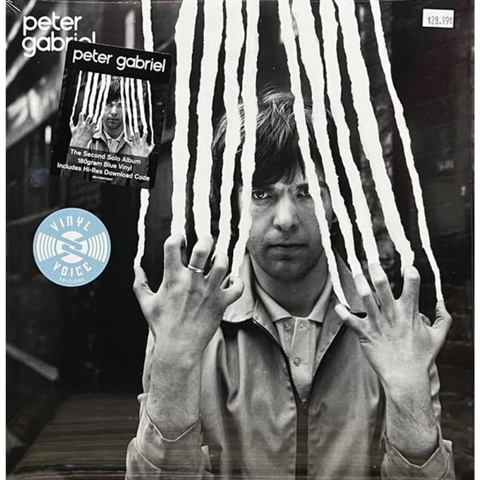 LP Plaat PETER GABRIEL - Peter Gabriel PGLPR2 Real World Reco 2024 US Rock gray