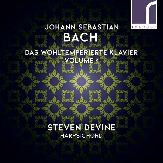 Steven Devine - J.S. Bach:Das Wohltemperierte Klavier Volume 1 (2 CD)