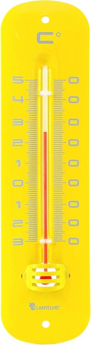 Tuintermometer 19 cm - Metalen thermometer voor binnen en buitengebruik