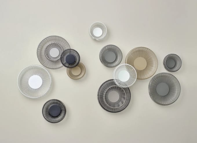 Blomus LITO Schaal - H 8 cm, Ø 36 cm (L) - Steel Gray