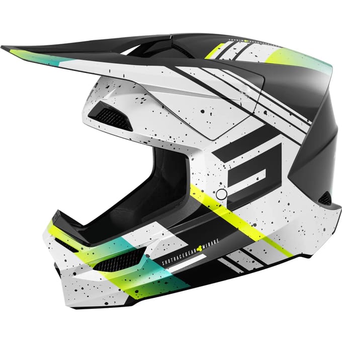 Vizier voor motorcrosshelm Shot Race Gear Furious Mirage